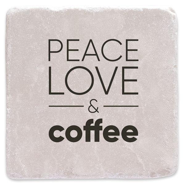 Káva, mír a láska